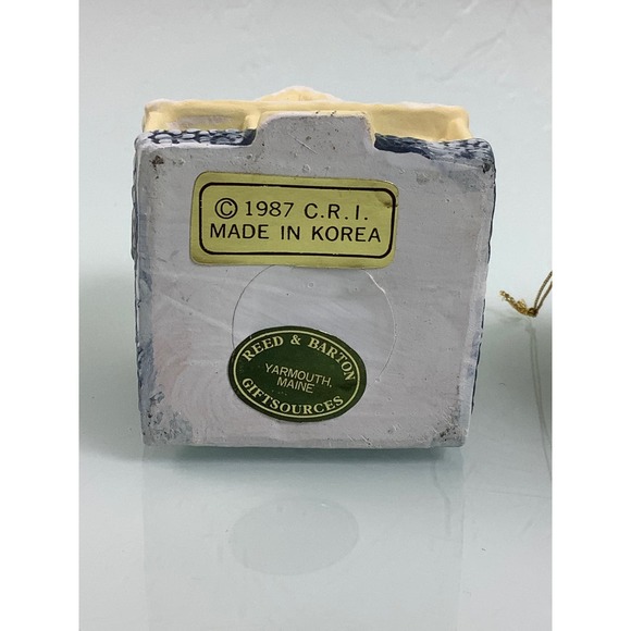 VTG Reed & Barton Yarmouth Maine Villages Cottages houses ornaments lot EUC - Picture 2 of 12